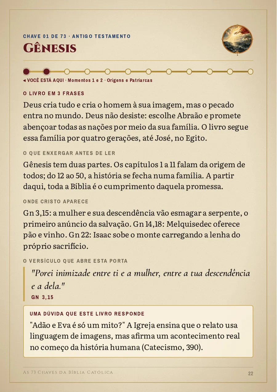 Página real: Chave 01 · Gênesis